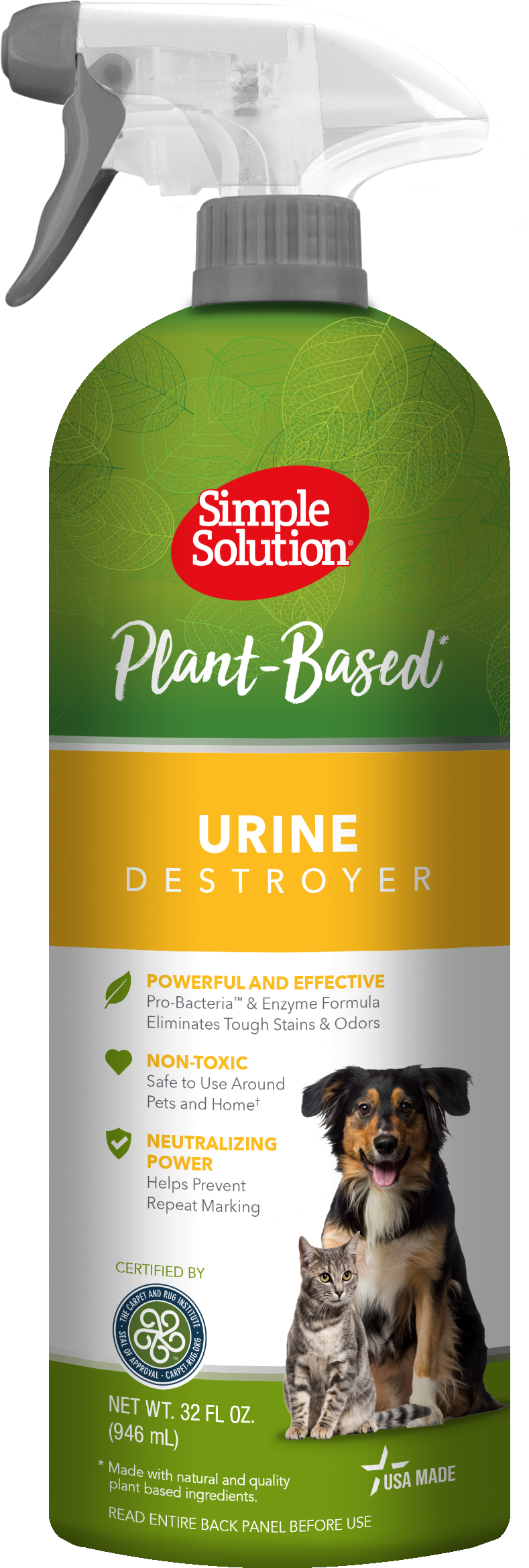 Plant Based Urine Destroyer Simple Solution